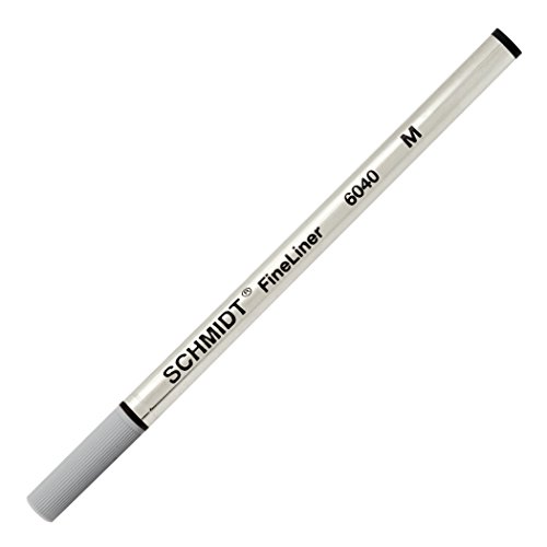 Schmidt 6040 Fineliner With Spring Loaded Refill 1.0Mm, Point Black, 2 Pack Blister (Sc58117) #TOP3