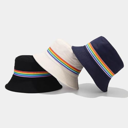 Image of Quanhaigou Bucket Hats Unisex Summer Travel Beach Fisherman Cap for Men Women Teens
