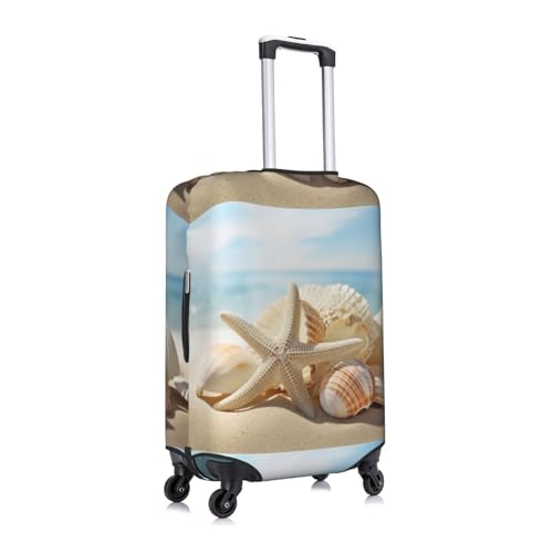 Shell Starfish Suitcase Cover Luggage Protector Fits Four Sizes Suitcase3