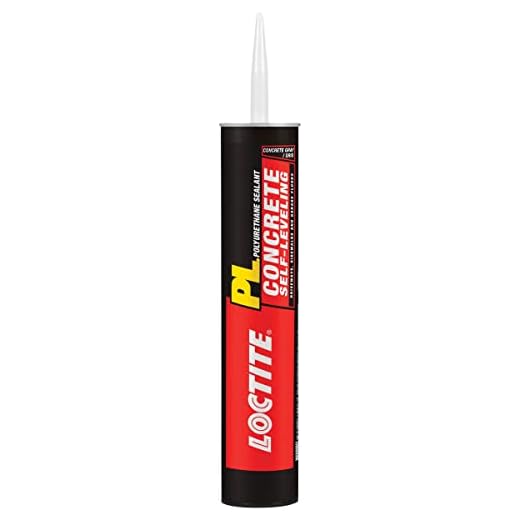 Loctite PL Self-Leveling Concrete Gray Limestone Polyurethane Sealant, 28 fl oz, Cartridge