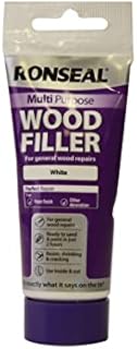 Ronseal RSLMPWFL250G 100g Multi-Purpose Wood Filler Tube - White