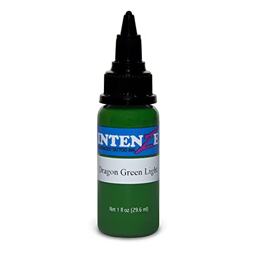 INTENZE Tattoo Colour Green 30ml Dragon Green Light