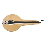 Toddmomy Tragbare Mundharfe aus Metall Goldfarbene Runde Maultrommel für Professionelle Musiker und Bühnenauftritte Vielseitiges Mundmusikinstrument für Sammler Zufällige Farbe