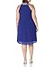 S.L. Fashions womens Plus-size Jewel-neck Special Occasion Dress, Royal, 18 Plus