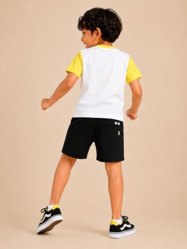 Image of Pilolo Kids Soft Cotton Lycra Pocket T-Shirt for Boy's