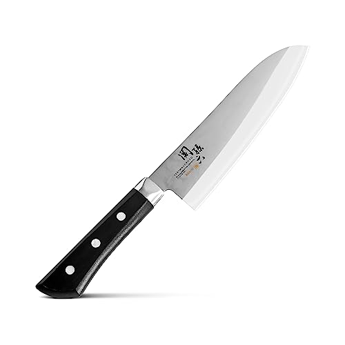 Kai KAI AE2905 Santoku Knife Seki Magoroku Akane 6.5 inches (165 mm), Dishwasher Safe, Easy Care, Made in Japan