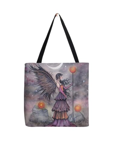 Sac fourre-tout féerique gothique pour exprimer votre passion de la magie et des nuits d'automne