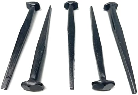 Metal Magery 3" Wrought Head Nails Decorative Antique Rose Head Nail QTY: 25