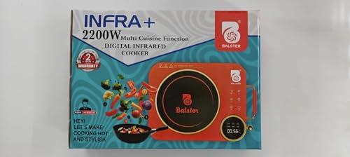 Image of 2200W Digital Infrared Cooker | Portable Electric Cooktop | Multi-Cuisine Stove with Temperature Control