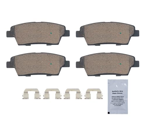 Image of HUSCH D1551 Rear Ceramic Brake Pads Kit Fit For Hyundai Genesis 2010-2016, For Kia K900 2017