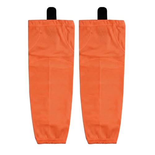 Image of Solid Colors High-Density Mesh Ice Hockey Socks, Breathable Heavy-Duty Practice Essentials for Youth Junior Adult