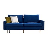 KOMFORTABLER - Das Sofa ist der wichtigste Teil des Wohnzimmers. Die Menschen verbringen im täglichen Leben mehr Zeit auf dem Sofa. Unser Sofa ist ergonomisch gestaltet, um Ihnen einen bequemeren Platz zum Ausruhen zu bieten.