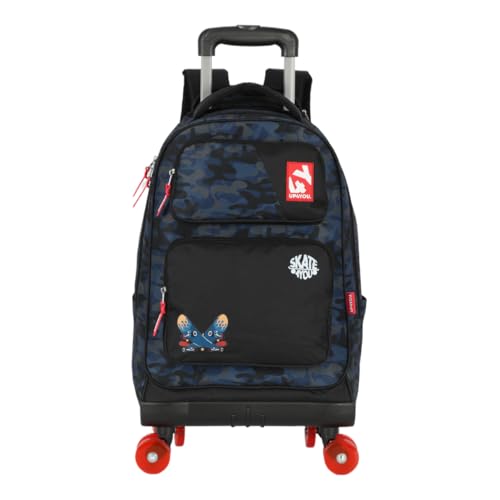 Mochila com Rodinhas 360º Skate Premium MC49202UP Up4You 2025