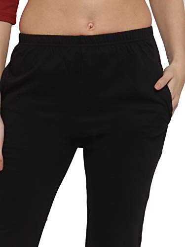 Image of Claura Women Cotton Solid Top & Pyjama Set