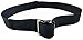 LAMBOX Vinyl Gait Belt-Easy Wash Walking Transfer Belt with Metal Buckle for Elderly Pediatric Caregiver Nurse Therapist (Black, 52 inch)
