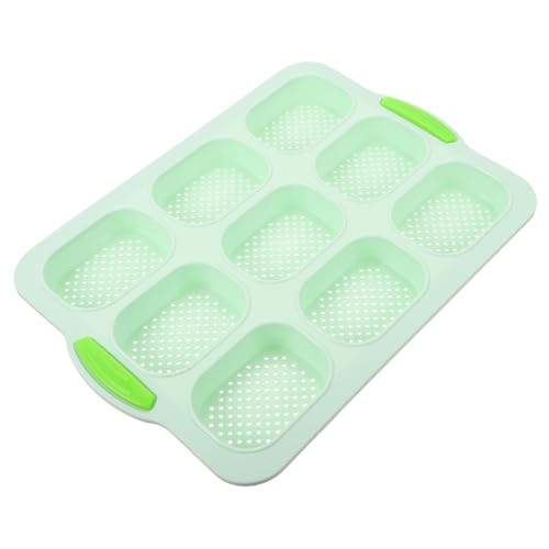 Cabilock Non-stick Silicone Baking Tray for French Bread Cavity Loaf Mold for Home and Professional Baking Easy Hot Dogs and Whole Bread