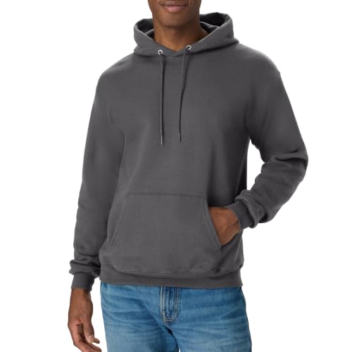 Hanes Men's EcoSmart Pullover Hooded Sweatshirt - image 1
