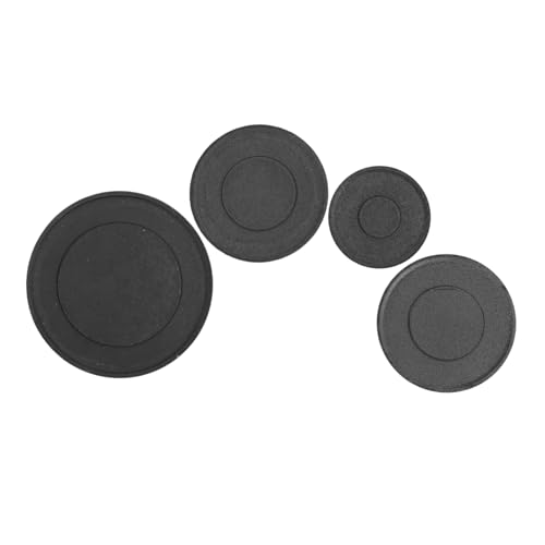 Mikinona 4 Piezas De Cubierta Para Estufa De Gas Cabezales De Quemador De Gas De Cocina Accesorios Y Piezas Para Estufas Cabezales De Quemador De Estufa De Gas Piezas De Estufa