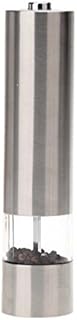 iBarBQ(TM) Heavy-Duty Portable Electric Stainless Steel Pepper and Salt Mill Spice Grinder