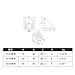 10pcs 2020 3030 4040 3060 4080 Corner Bracket Fitting Black Angle Aluminum Connector with Cap for Industrial Aluminum Profile Linear Motion Guides(4040)