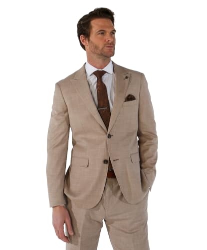 Costume homme à carreaux confortable ajusté pour événement spécial