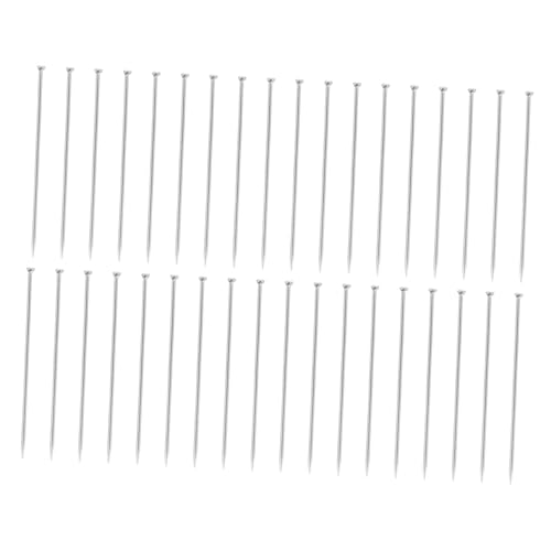 HAPINARY 1 Box Sewing Positioning Sewing Straight Pins Quilting Pins Flat Head Hemming Clips for Sewing Flat Button Head Pins Sewing Gadgets Hand Sewing Accessories Small Head Pins