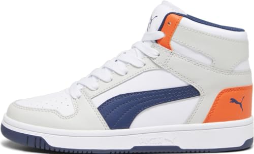 PUMA PUMA Kids Boys Rebound Layup High Sneakers Shoes Casual - White - Size 6.5 M