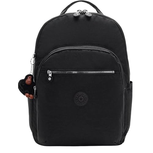 Image of Kipling Women's Seoul Extra Large 17 inch Laptop Backpack, Durable, Roomy with Padded Shoulder Straps, Bag