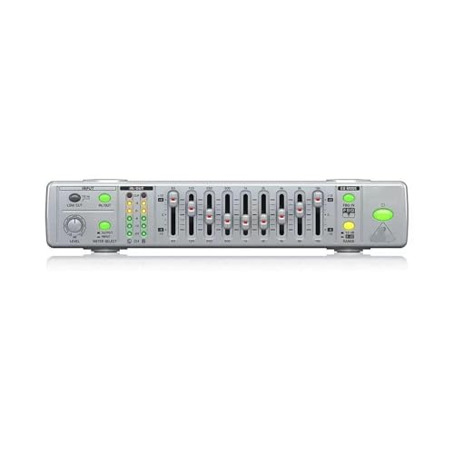Ecualizador gráfico profesional de 9 bandas, sintonizador de audio de alta precisión con filtro de corte bajo y pantalla LED, para grabación en estudio, actuaciones en vivo y sistema estéreo doméstico miniatura 1