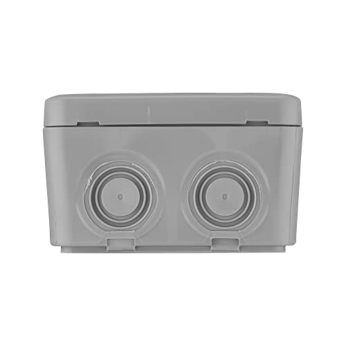 DEBFLEX Elektrische Outdoor Wasserdicht Abzweigdose 3er Set IP54 85x85cm 718813, grau, 85