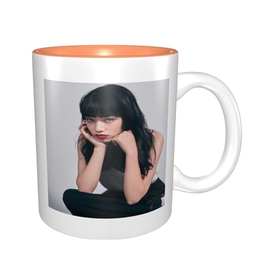 マグカップ 小松菜奈 コーヒーカップ 陶磁器 人気 おしゃれ 大容量 ミルクコップ 耐熱 耐冷 持ちやすい 繰り返し使用 オフィス 家庭用 電子レンジ対応 記念日 プレゼント 330ml