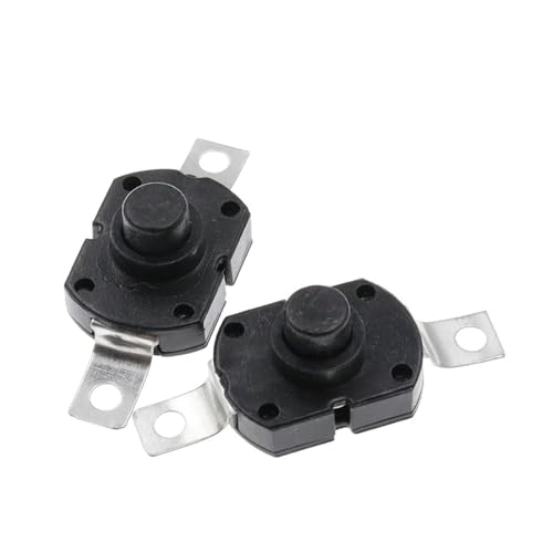 Interruptor de linterna 1712KD para reparar pulsadores dañados en linternas LED 2