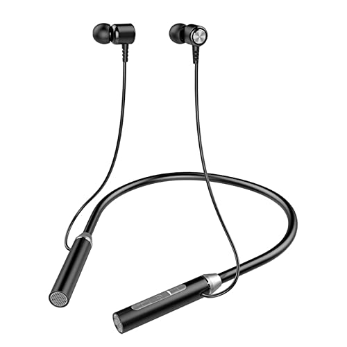 adspow Bluetooth Kopfhörer,Kabellos Bluetooth 5.0 Sport kopfhörer,Wasserdichter nackenbügel kopfhörer,mit magnetischen Ohrstöpseln und Mikrofon,für Joggen,Workout Cover