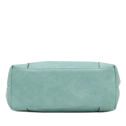 Image of Hobo Shoulder Bag with Big Snap Hook Hardware