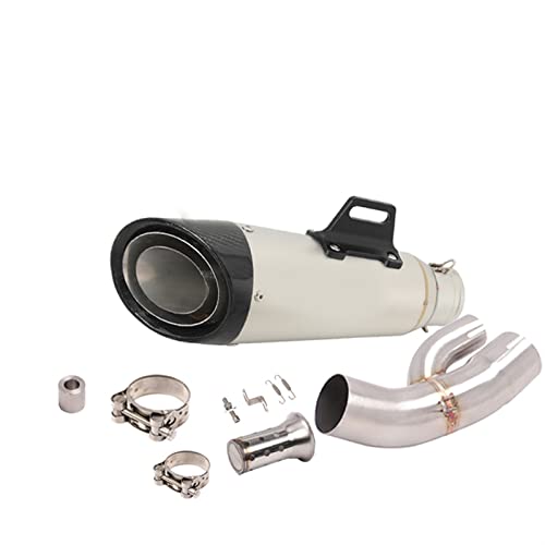 Sistema de escape de fibra de carbono para BMW S1000XR 2015-2019 acabado deportivo K