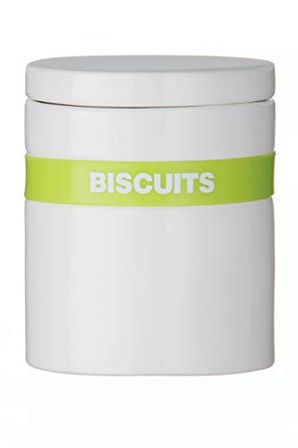 Premier Housewares Silicone Band Biscuit Canister - Lime Green