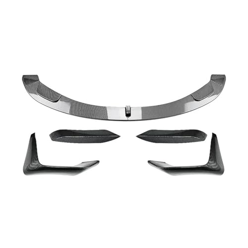Diffuseur Pare-Chocs Avant pour BMW M3 M4 F80 F82 Kit Lèvre Spoiler Look Carbone