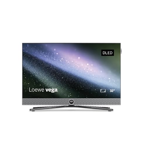 LOEWE Vega 32' 4K Ultra HD Smart-TV mit Dolby Vision IQ, Dual Channel, HDMI 2.1, integrierter Soundbar & Smart Streaming