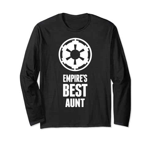 T-shirt Star Wars Empire Best Aunt manche longue vêtements geek