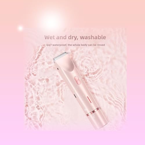 Afeitadora eléctrica para mujer LuniaShaver morada impermeable 2 en 1 4