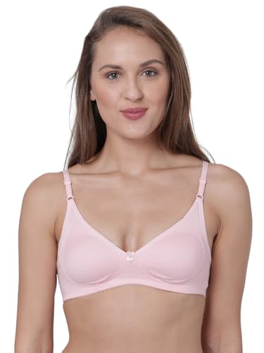 Image of Macrowoman W-Series Women's Cotton Blend Padded Wire Free Modern Seamless Bra