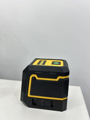 Kreuzlinienlaser mit Stativ,ASOBRIS Laser-Wasserwaage Selbstnivellierend Linienlaser Grün, Vertikale und Horizontale Laser Level für Baustellen und Heimwerkerprojekt Batterie Enthalten (Grün)