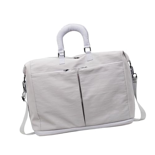 Sac de sport pliable gris polyvalent pour le yoga, la gym et vos voyages de week-end