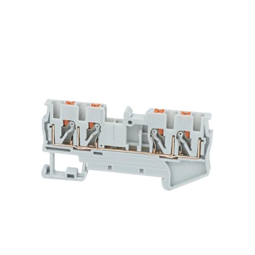 Bloque de terminales PT2.5-QU de riel DIN para cableado rápido sin tornillos 5