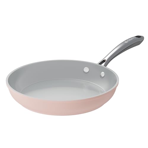 CIARRA Sartenes para freír, Antiadherente para Freír, 26 cm, Sartén Freidora Apto para Todo Tipo de Cocinas, Incluida Inducción y Horno, Sin PFOA y PTFE, Rosa