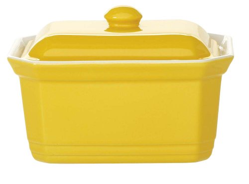 Emile Henry 035860 terrina per Foie Gras Rettangolare Ceramica Smaltata Pastis 16 x 12 cm 0,6 l