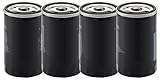 Replacement Set of 4 Engine Oil Filters for BMW E28 E30 E34 325 325i 325is 325iX 525i