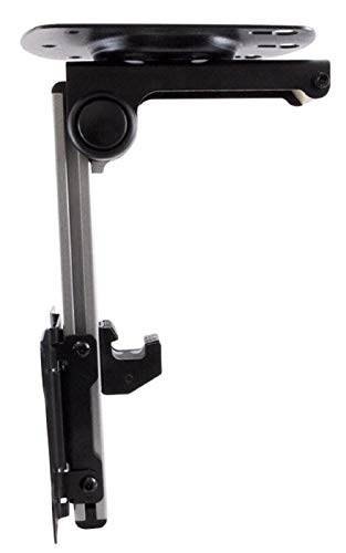 Monoprice 116122 Under Cabinet Tilt Tv Wall Mount Bracket - For Tvs Up To 27In Max Weight 44Lbs Vesa Patterns Up To 100X100 Silver #TOP1