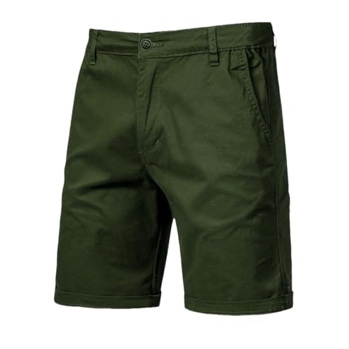Short d'été coton homme coupe ajustée contre la chaleur