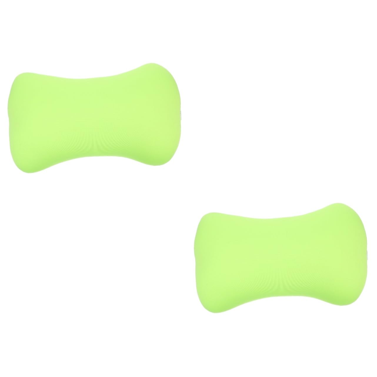 Garneck 2pcs Portable Neck Pillow Comfortable Camping Pillow for Travel Ergonomic Design Wear-Resistant Versatile Use Office and Outdoors